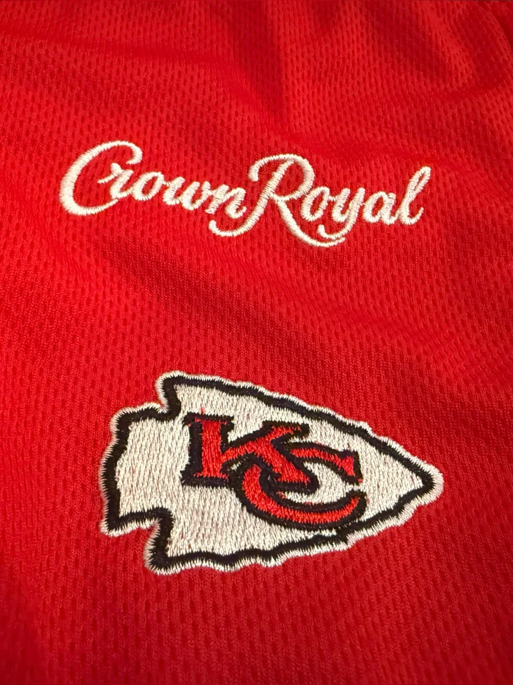 Crown Royal Kansas City Chiefs Red Drawstring Bag - Pair